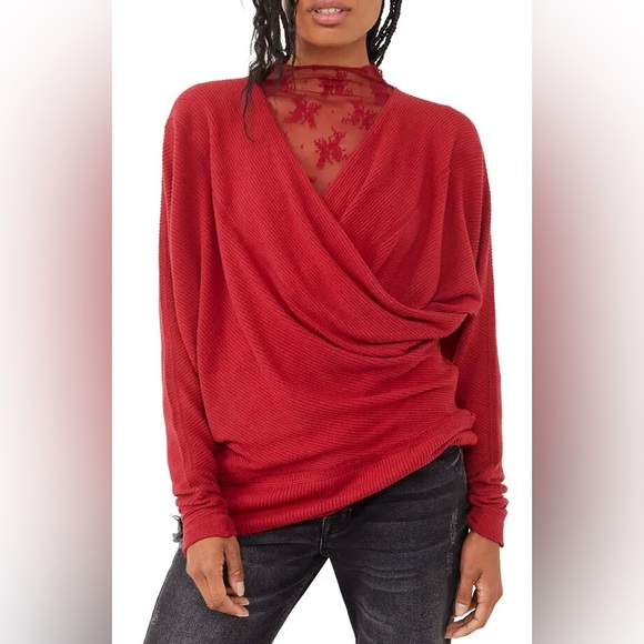 Free People Tops - NWT Free People cozy with you sweater